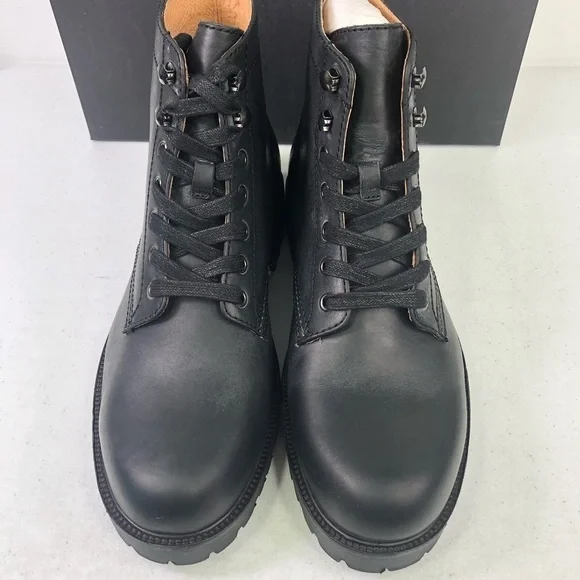 The Men’s Store Bloomingdales Pierce Plain Toe Leather Boots